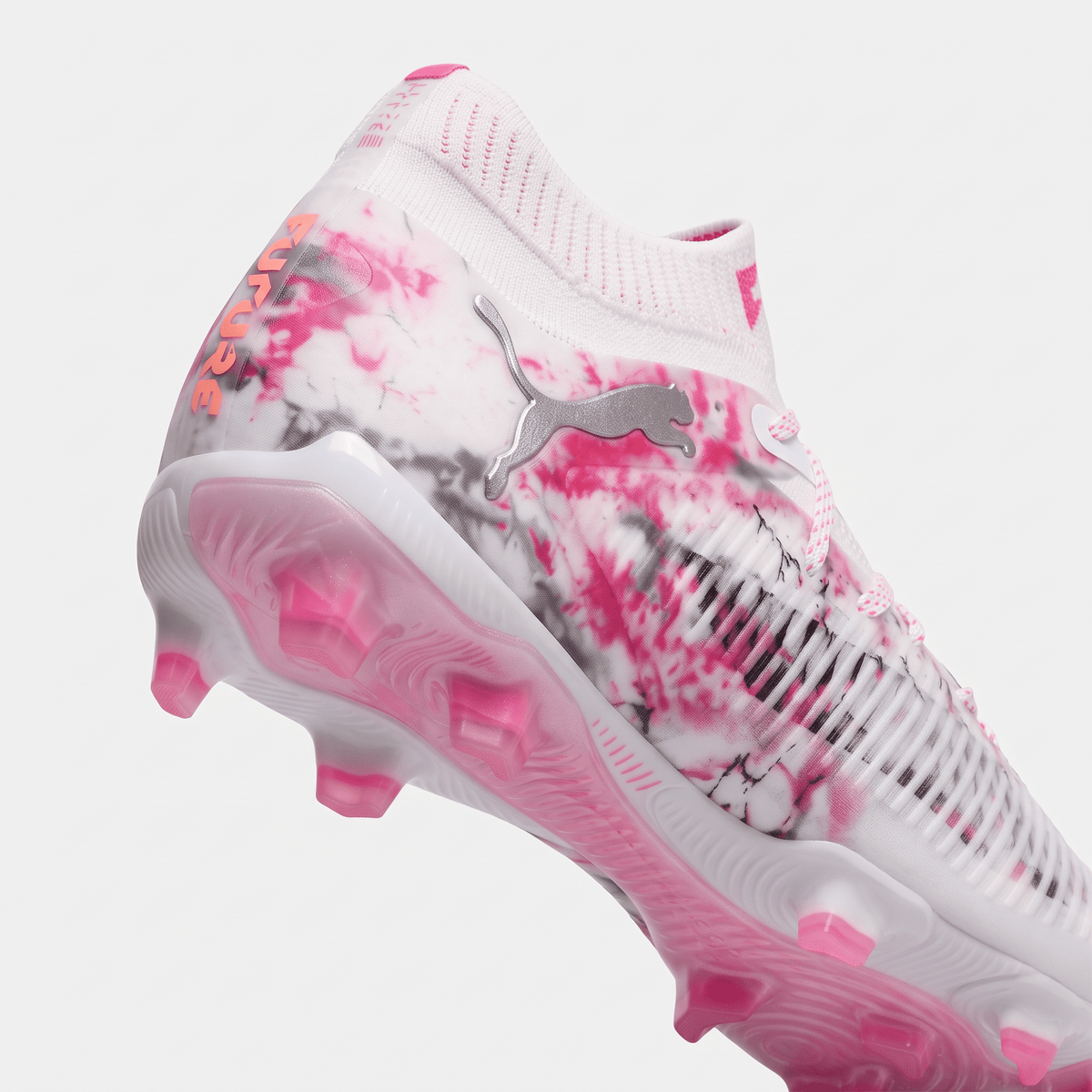Future 8 Ultimate FG White / Black / Prism Pink - Elite Boots