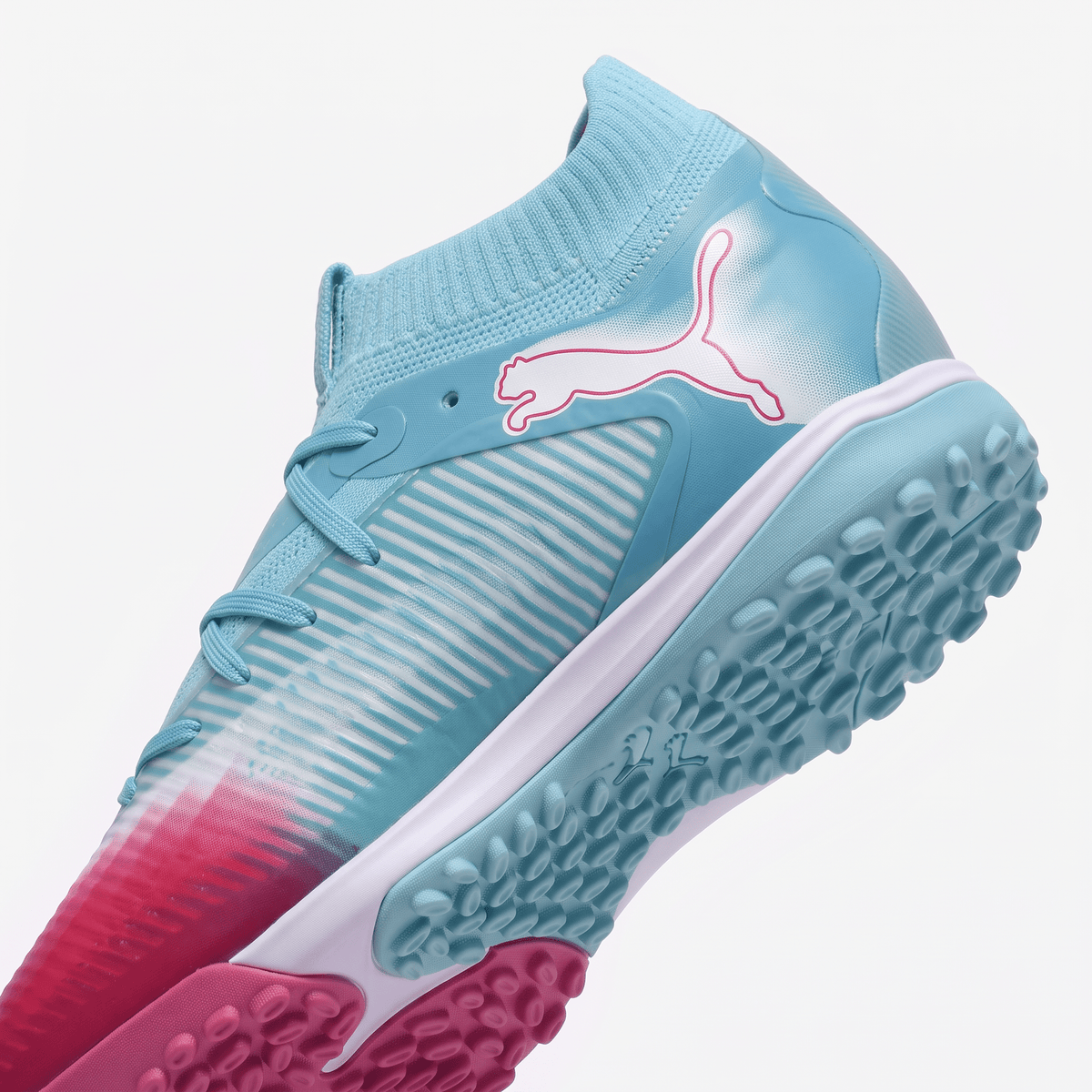 Future 8 Match TT Hero Blue / White / Sunset Pink - Elite Boots