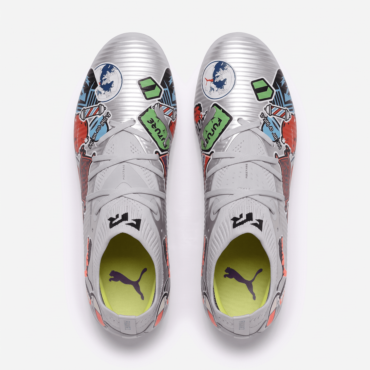 Future 8 Ultimate FG Silver / Multicolor - Elite Boots