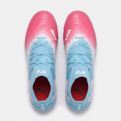 Future 9 Ultimate FG Hero Blue / White / Sunset Pink - Elite Boots