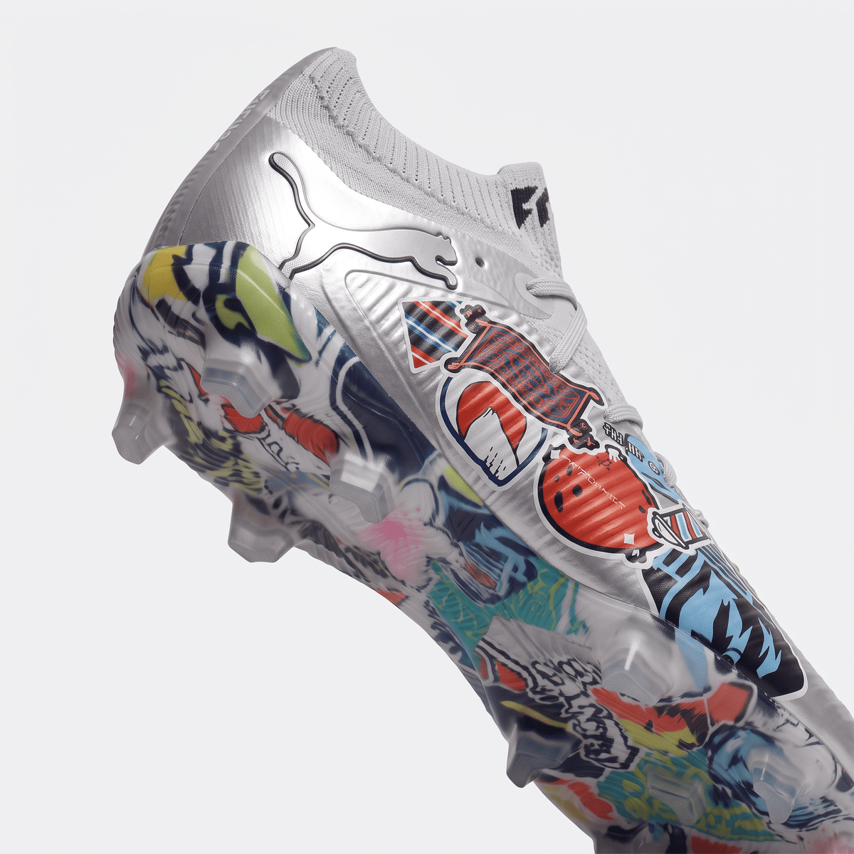 Future 8 Ultimate FG Silver / Multicolor - Elite Boots