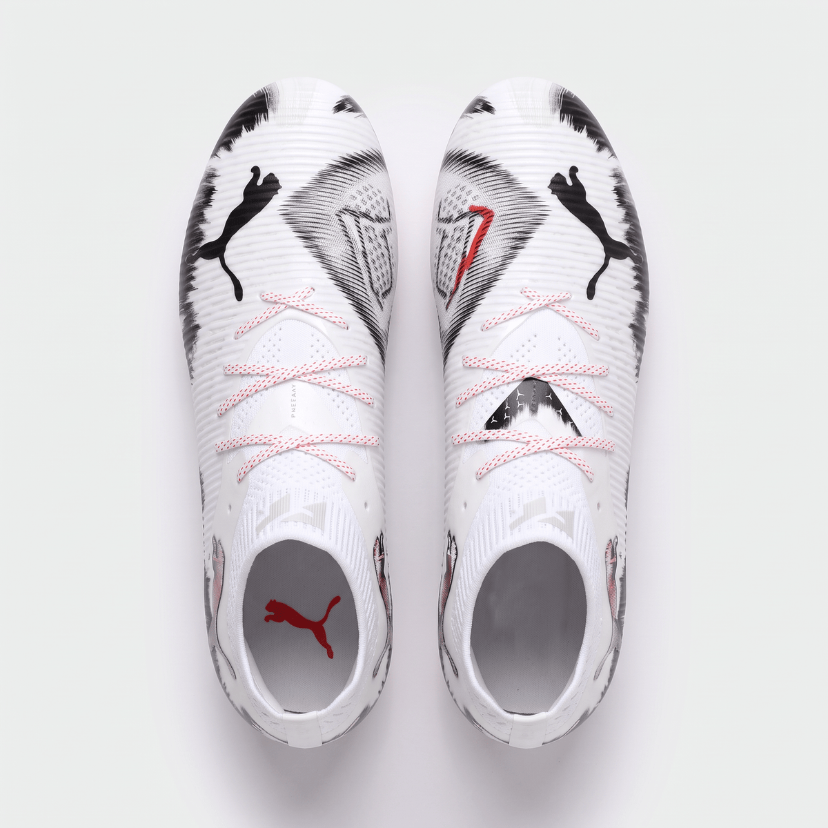 Future 8 Ultimate MG White / Black / Silver Mist / Red - Elite Boots