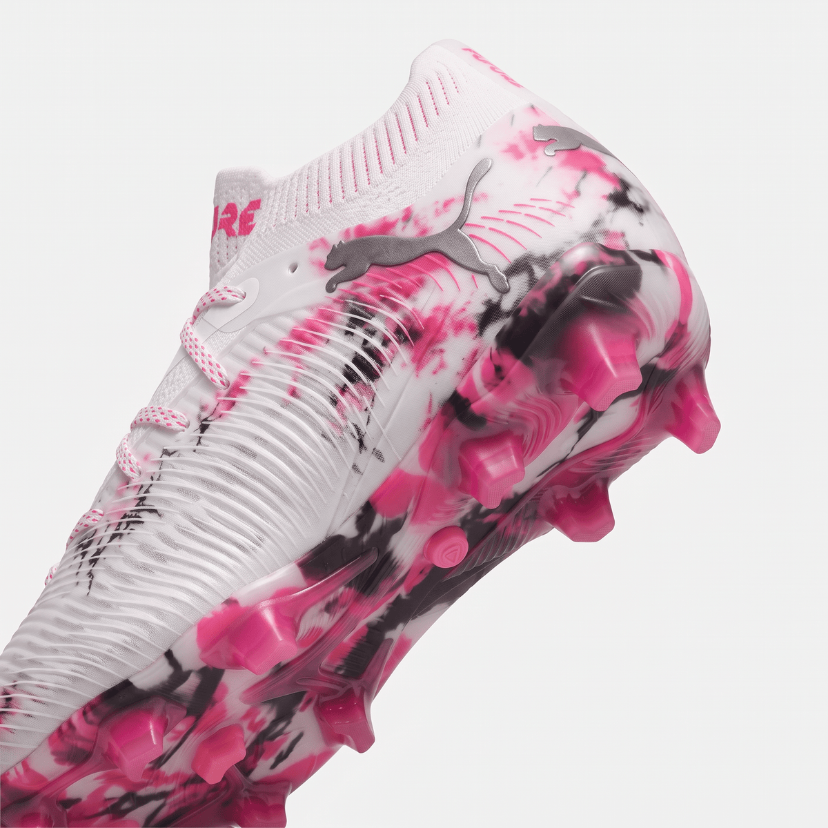 Future 8 Ultimate FG/AG White / Pure Magenta / Apple / Aqua - Elite Boots
