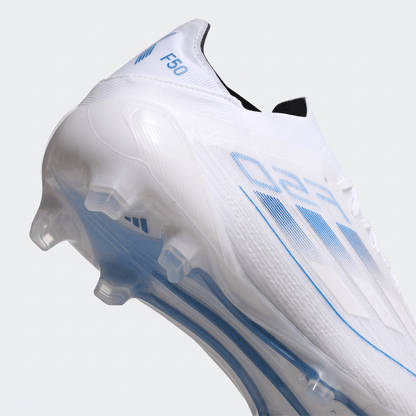 F50 FG White / Silver Metallic / Bright Royal - Elite Boots