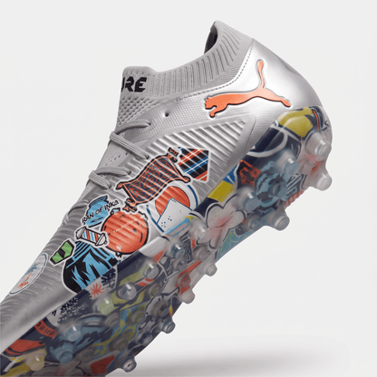 Future 8 Ultimate FG Silver / Black / Red / Ultra Blue - Elite Boots