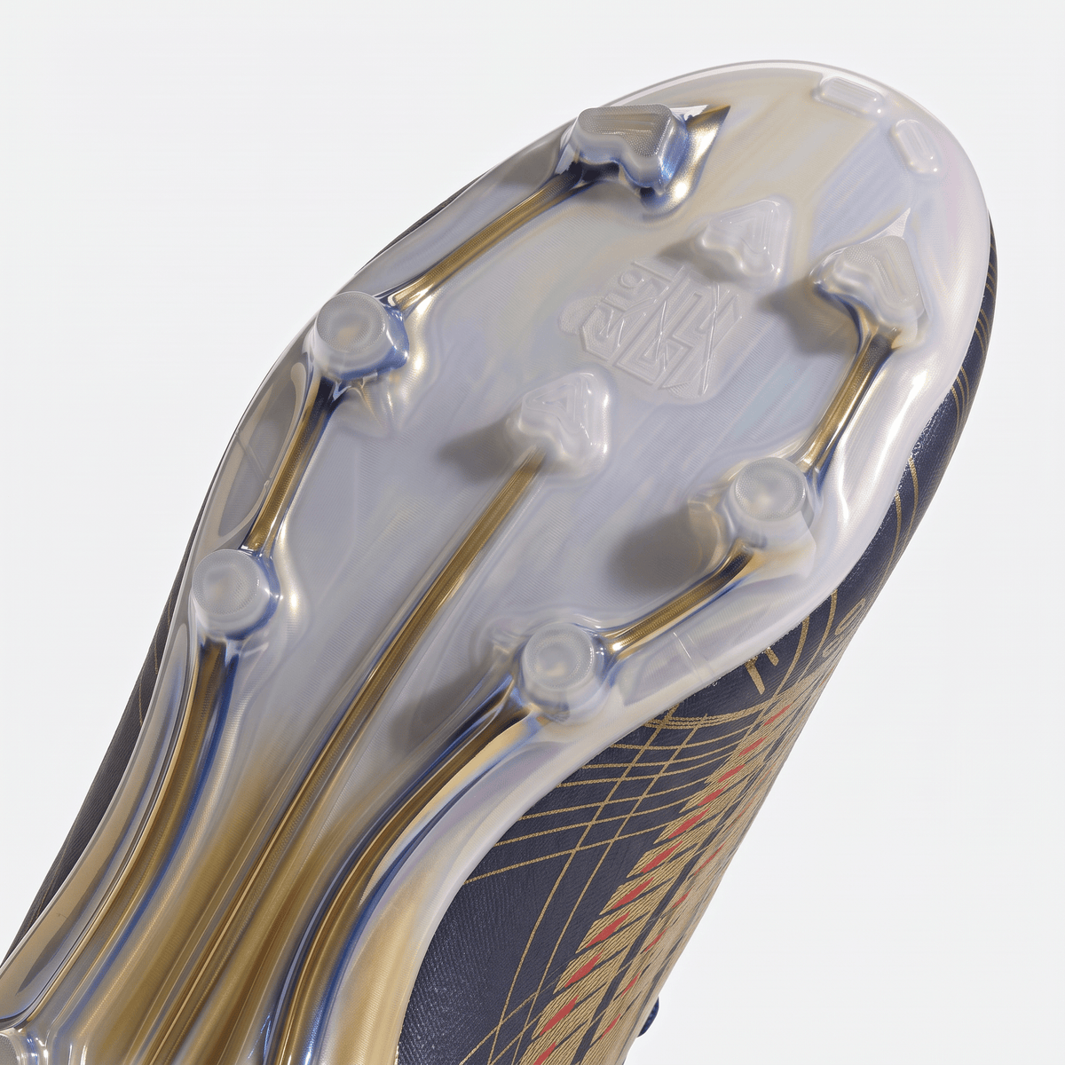 F50 FG Dark Purple / Navy Blue / Gold Metallic - Elite Boots