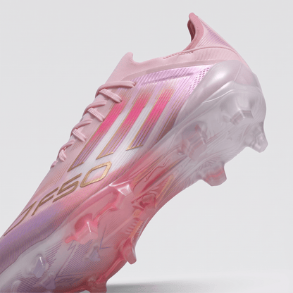 F50 FG Clear Pink / Purple Glow / Light Pink - Elite Boots