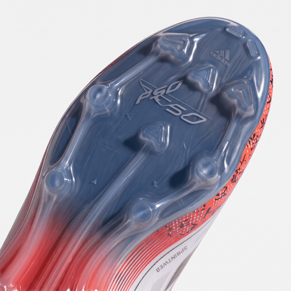 F50 FG Cloud White / Core Black / Lucid Blue - Elite Boots