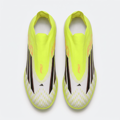 F50 Laceless TF Solar Yellow / Core Black / Lucid Red - Elite Boots
