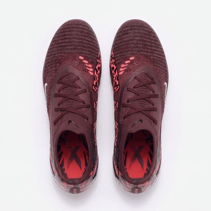 Phantom 6 Low GX II FG Deep Burgundy / Metallic Gold / Black - Elite Boots