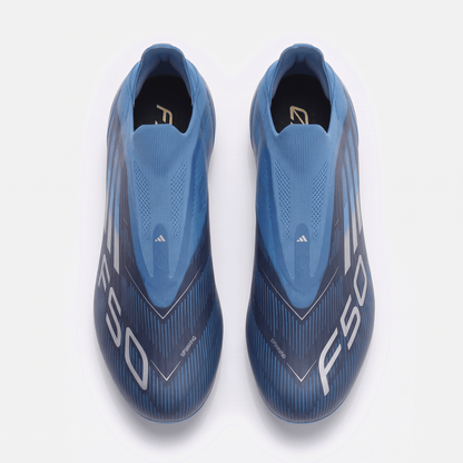 F50+ Laceless FG Bright Royal / Bliss Blue / White - Elite Boots