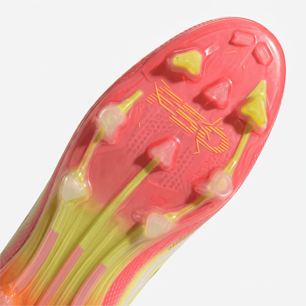 F50 Laceless FG Footwear White / Core Black / Solar Yellow - Elite Boots