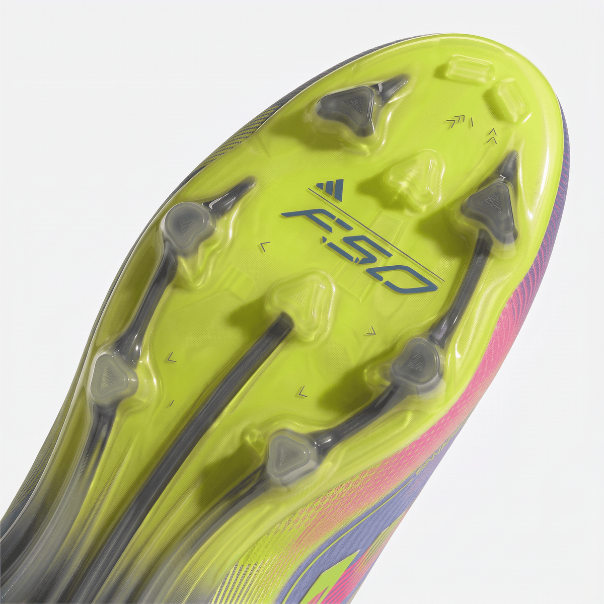 F50 Laceless FG Lucid Pink / Lucid Lemon / Blue Fusion - Elite Boots