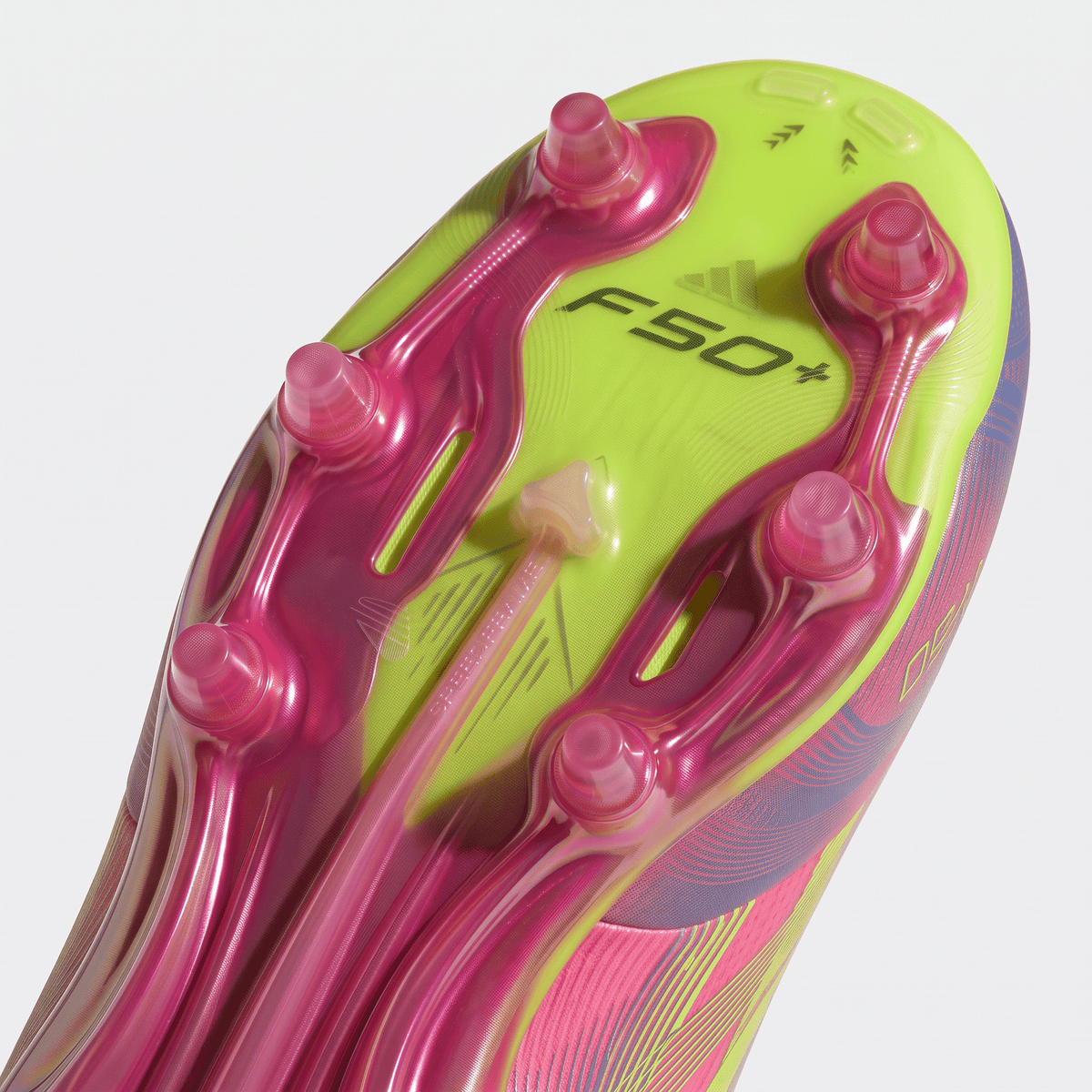 F50 Laced FG Pink / Purple Glow / Lucid Lemon - Elite Boots