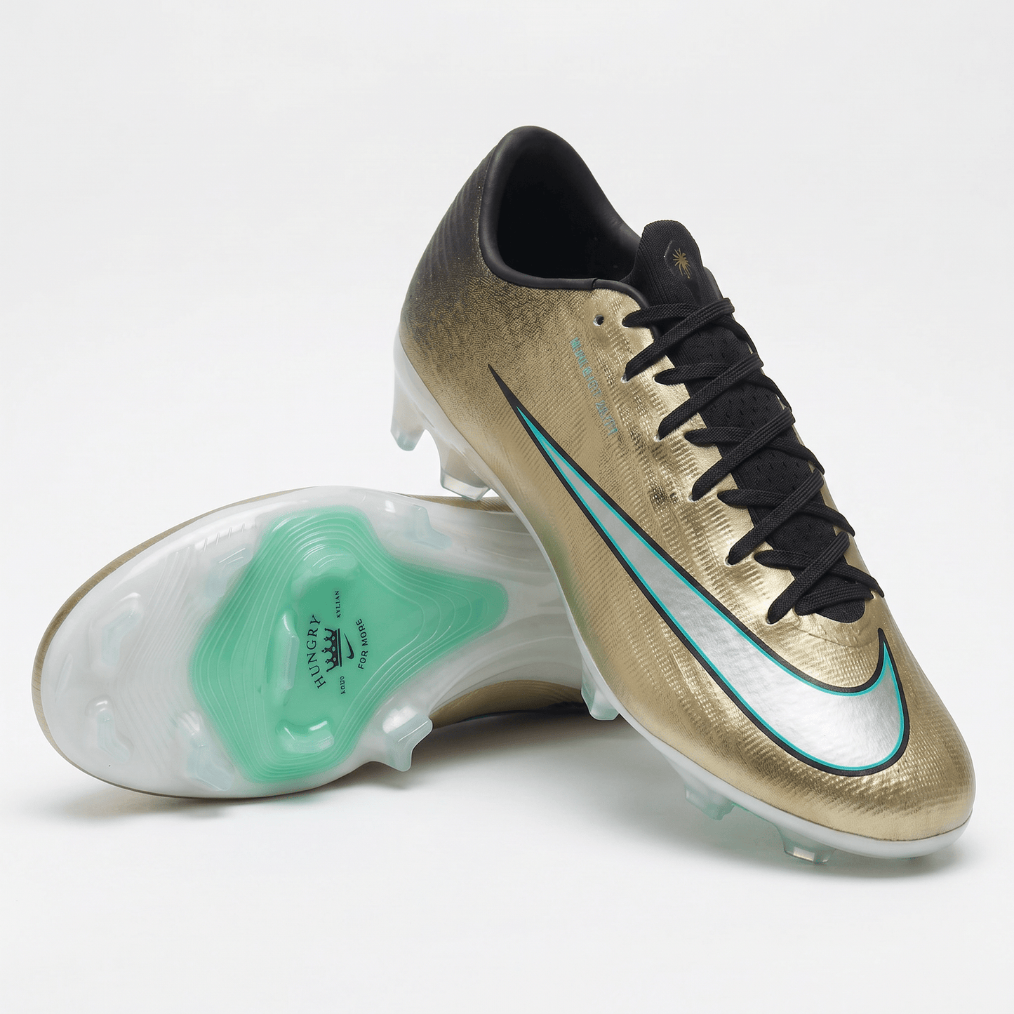 Mercurial 17 Metallic Gold / Black / Silver / Turquoise - Elite Boots