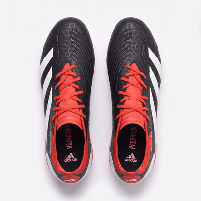 Predator 24 FG Black / White / Solar Red - Elite Boots