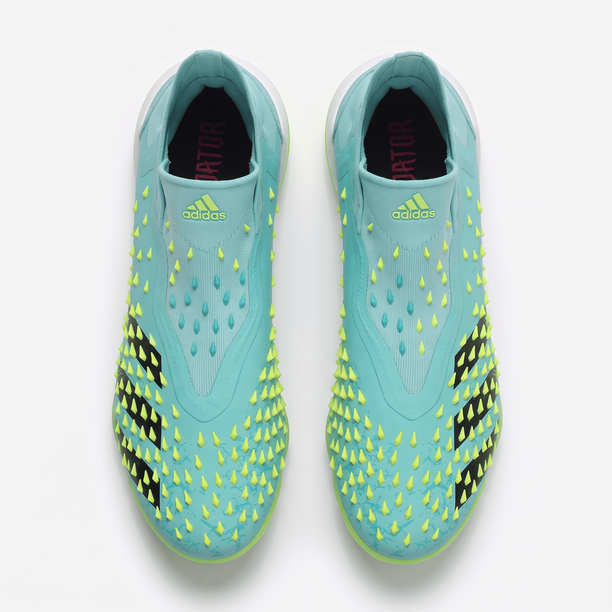 Predator Freak+ TF Clear Mint / Core Black / Yellow - Elite Boots