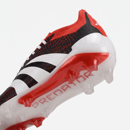 Predator 24 FG Black / White / Solar Red - Elite Boots