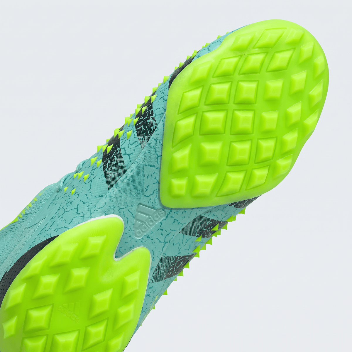 Predator Freak+ TF Clear Mint / Core Black / Yellow - Elite Boots