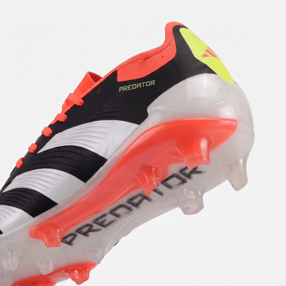 Predator 24 FG Core Black / White / Beam Orange - Elite Boots