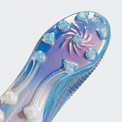 F50 Sparkfusion Mid Cut Semi Blue Burst / Cloud White / Lucid Pink - Elite Boots
