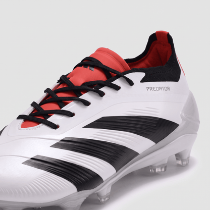 Predator 24 FG Cloud White / Core Black / Red - Elite Boots
