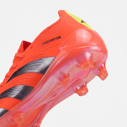 Predator 24 FG Signal Coral / Black / Beam Orange - Elite Boots