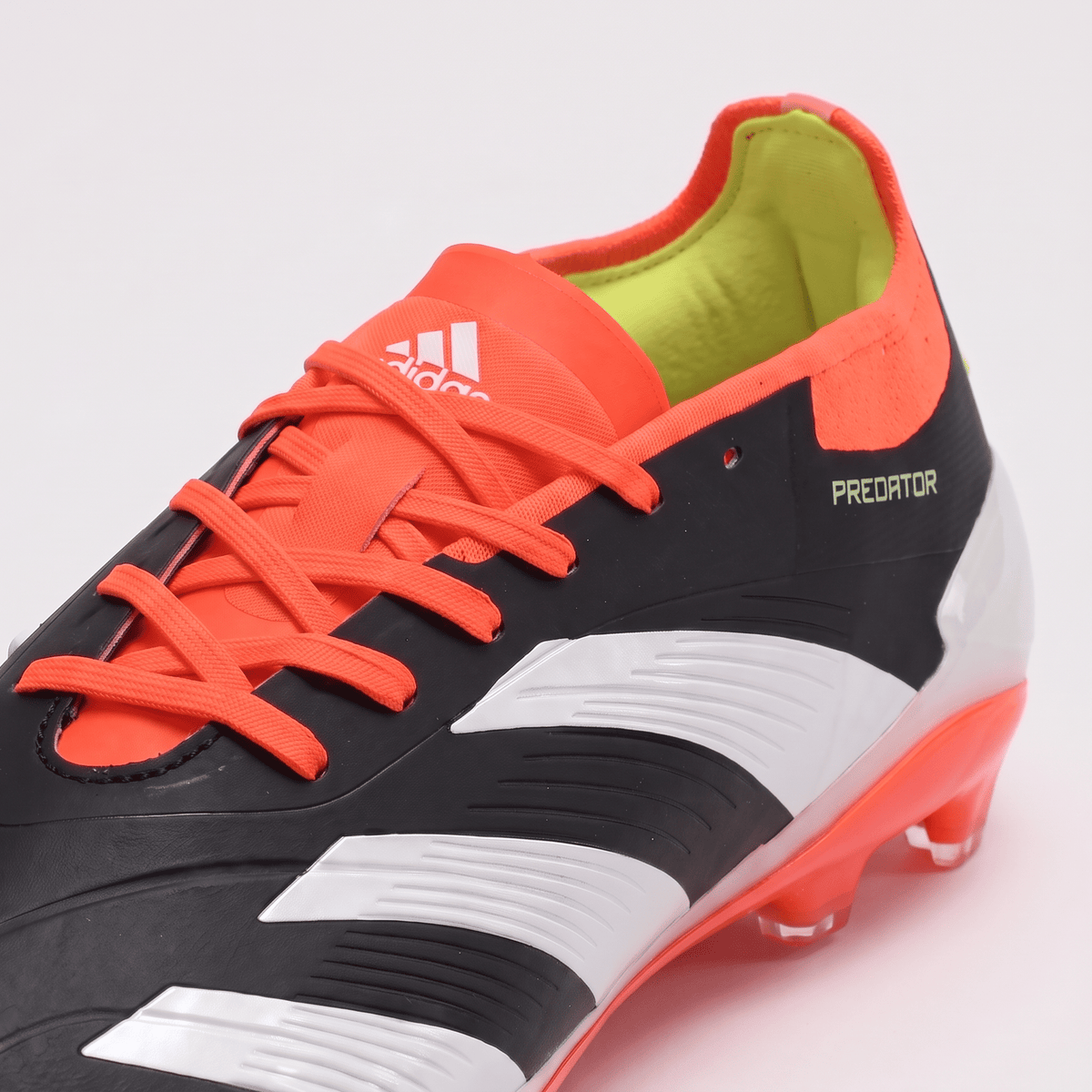 Predator 24 FG Core Black / White / Beam Orange - Elite Boots