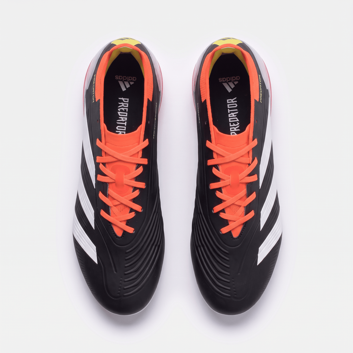 Predator 24 FG Core Black / White / Beam Orange - Elite Boots