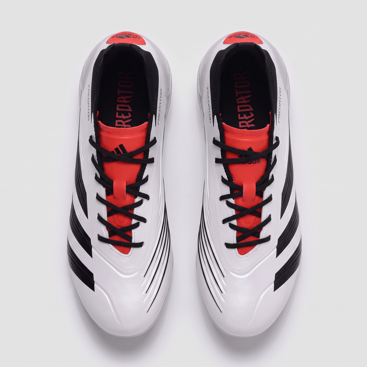 Predator 24 FG Cloud White / Core Black / Red - Elite Boots