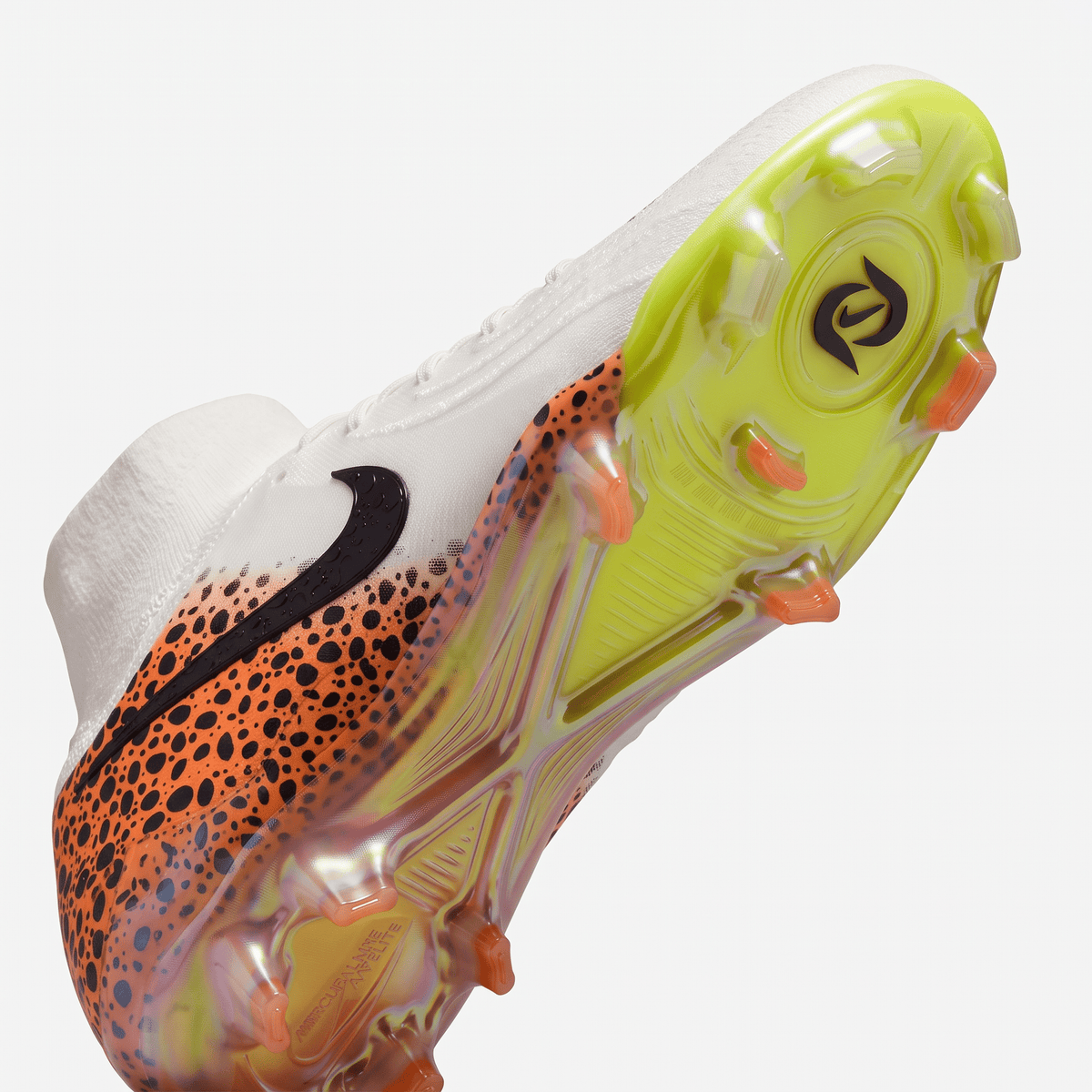 Phantom Luna II FG White / Total Orange / Black Safari Pattern / Volt - Elite Boots