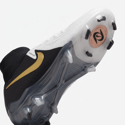 Phantom Luna II FG White / Black / Metallic Gold Coin / Silver - Elite Boots