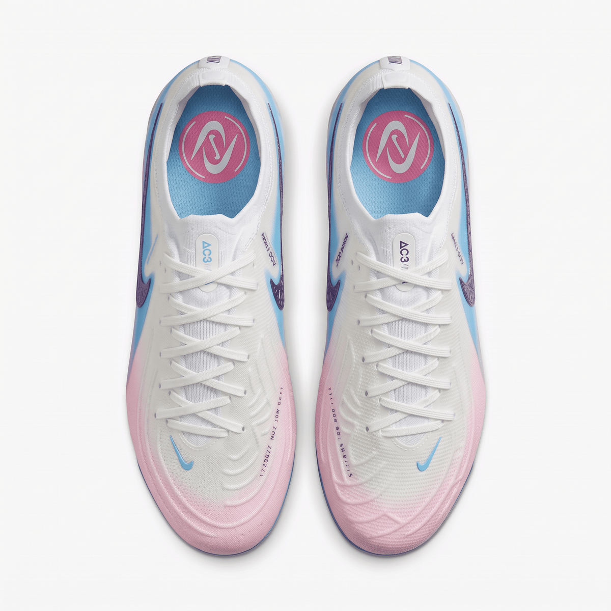 Phantom GX II FG White / Blue Fury / Light Pink / Iridescent Purple - Elite Boots