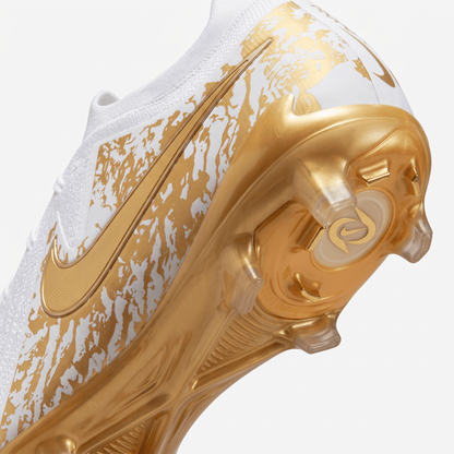 Phantom GX 2 FG White / Metallic Gold Coin - Elite Boots