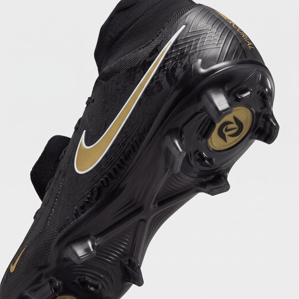 Phantom Luna II FG Black / Metallic Gold / White - Elite Boots