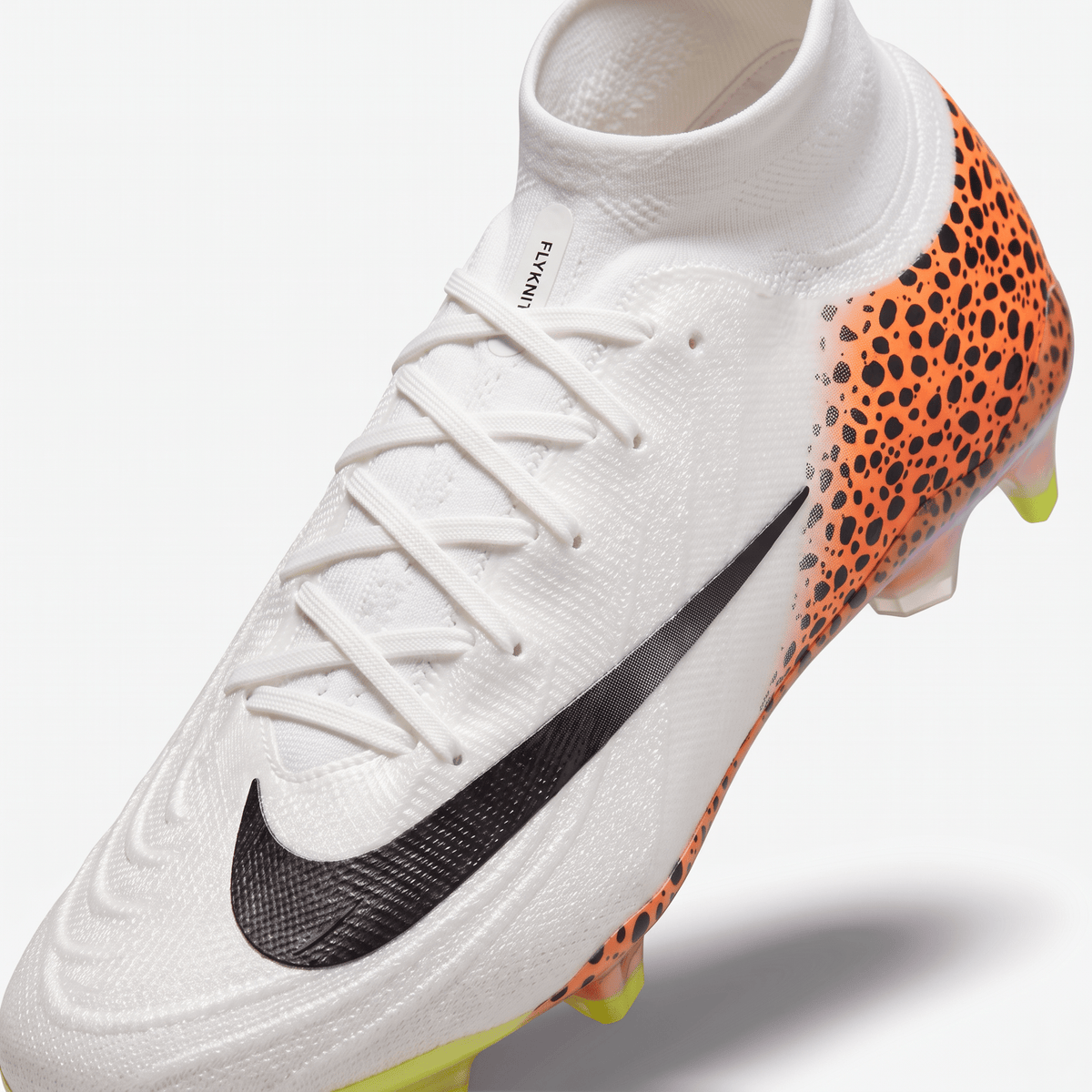 Phantom Luna II FG White / Total Orange / Black Safari Pattern / Volt - Elite Boots