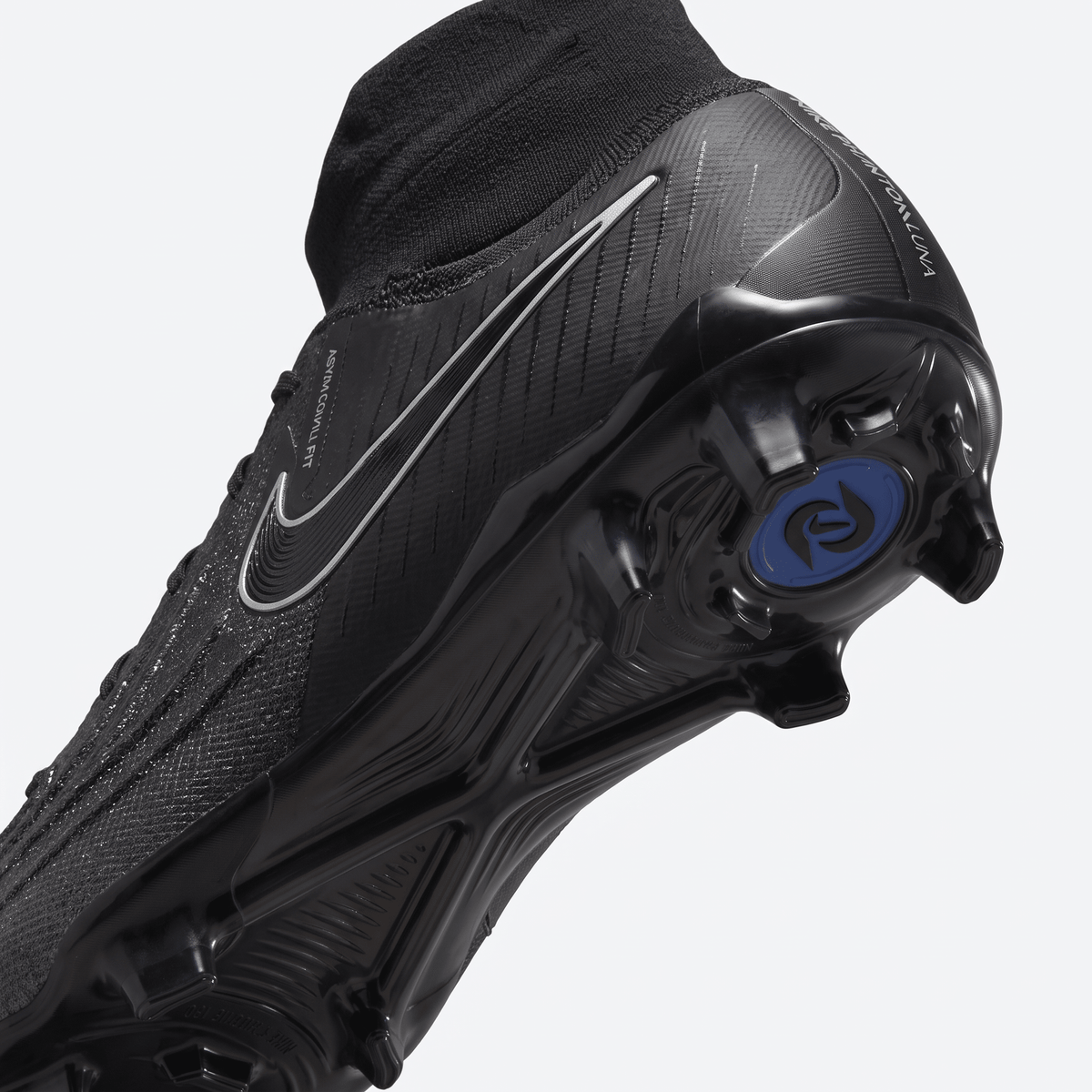 Phantom Luna II FG Black / Anthracite / Metallic Silver - Elite Boots
