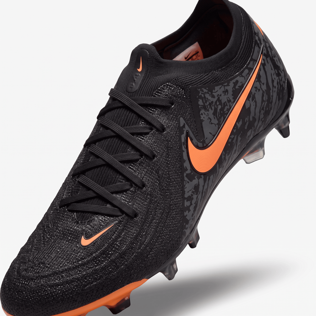 Phantom GX 2 FG Black / Total Orange / Matte Silver - Elite Boots