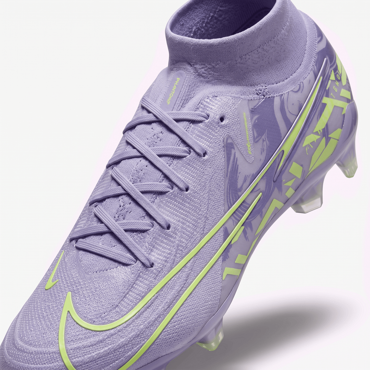 Phantom Luna II FG Purple Agate / Barely Volt / Silver - Elite Boots