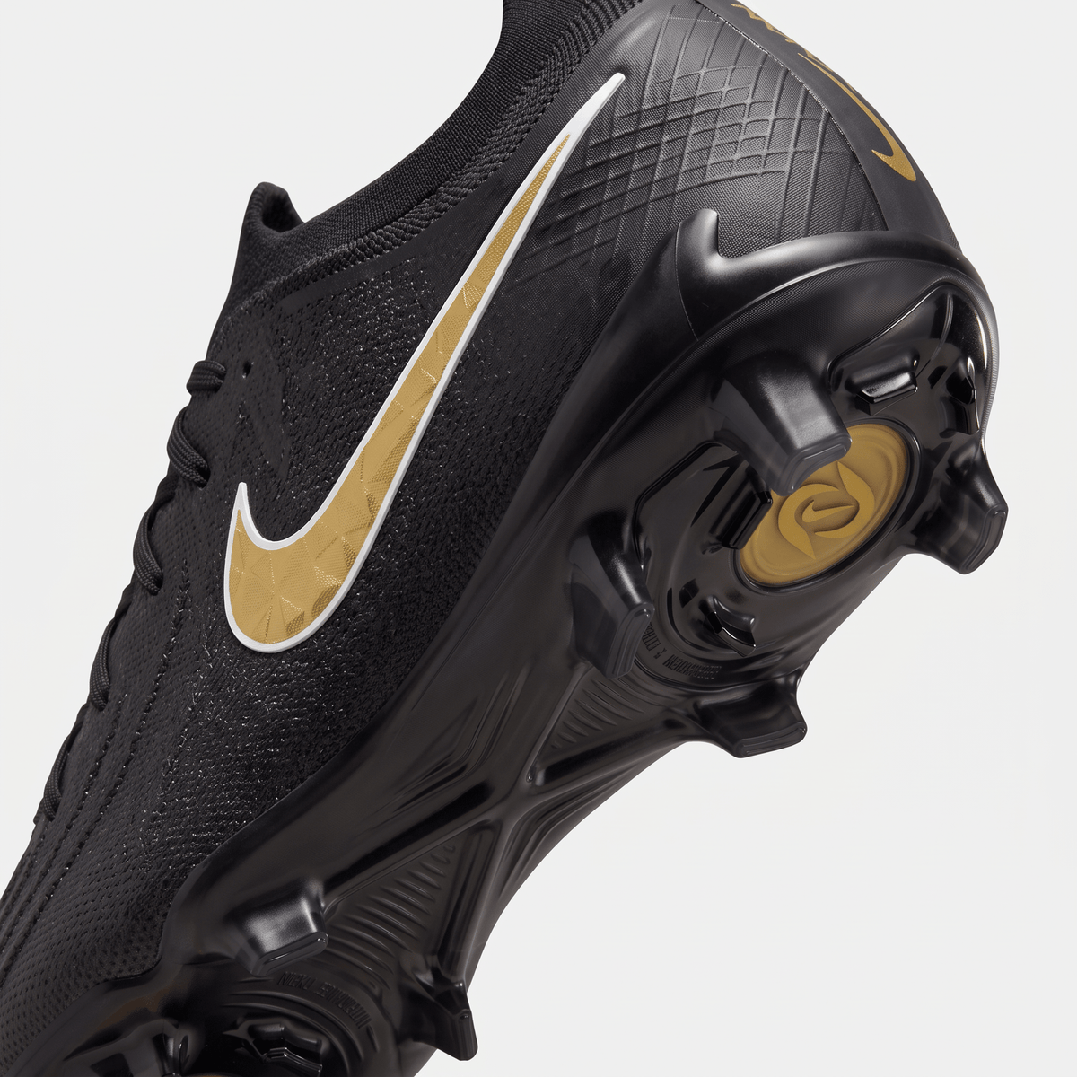 Phantom GX 2 FG Black / Metallic Gold Coin / White - Elite Boots
