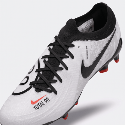 Phantom GX 2 FG White / Black / Total Orange / Metallic Silver - Elite Boots