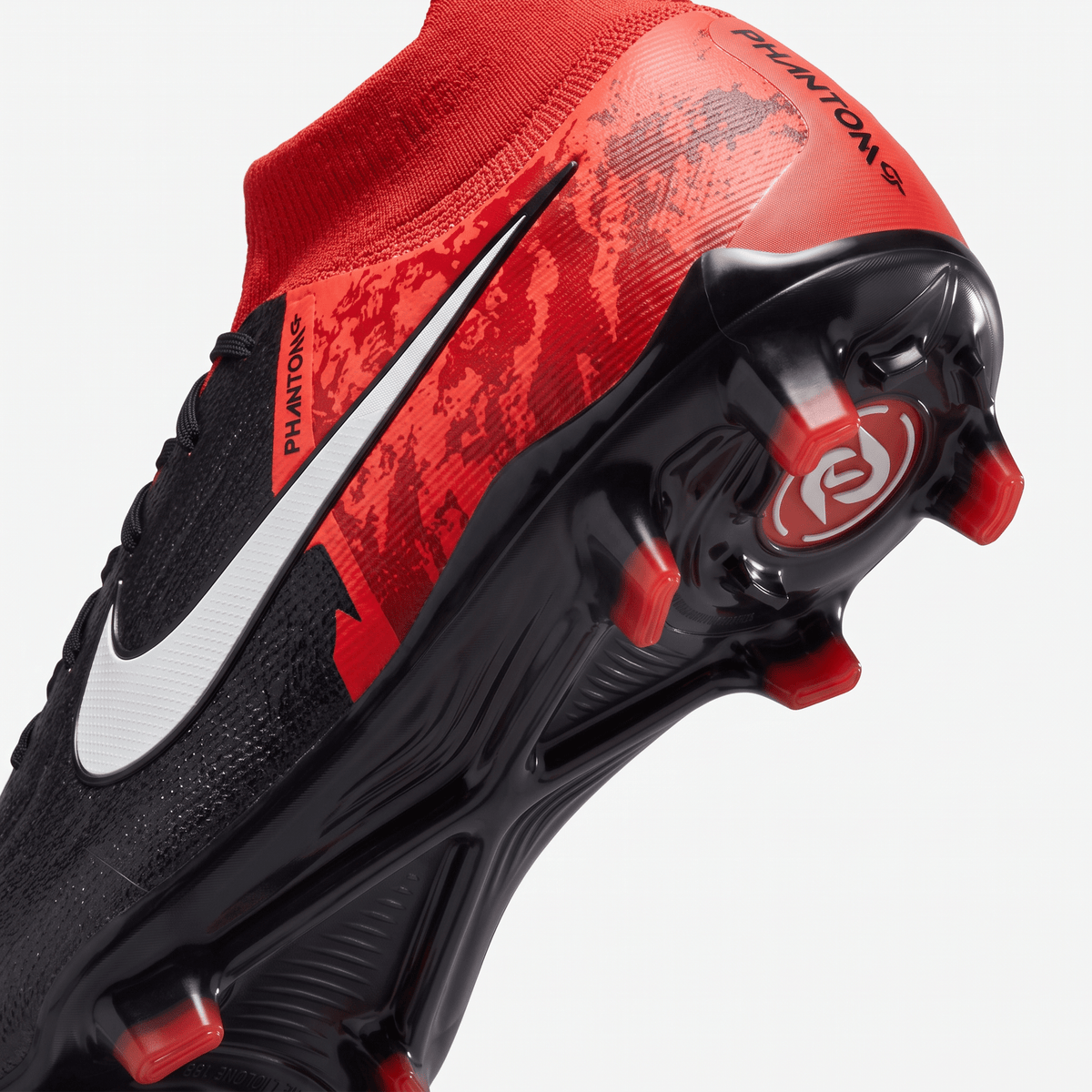 Phantom Luna FG Black / Red / White - Elite Boots