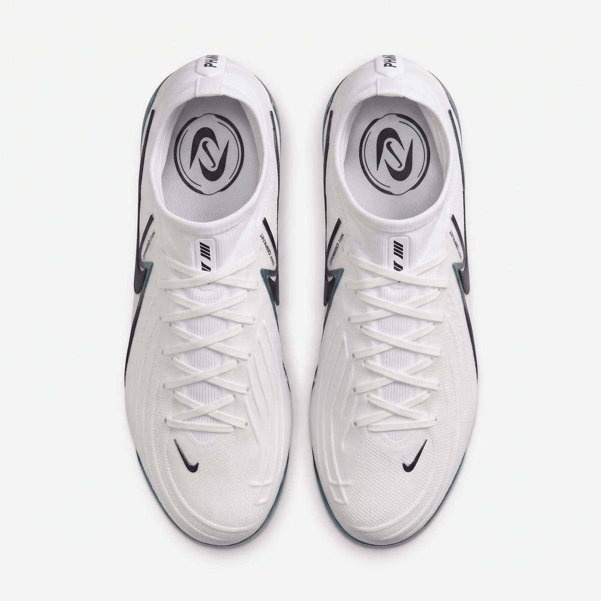 Phantom Luna II FG White / Black / Iridescent Multicolor Chrome - Elite Boots