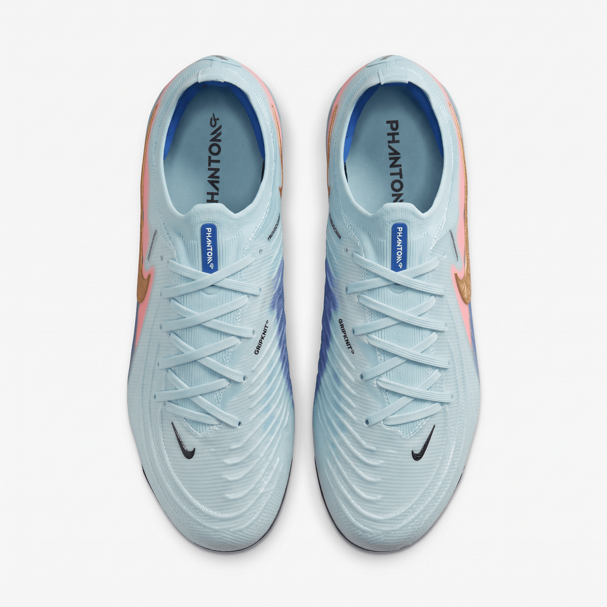 Phantom GX II FG Aqua / Gold Coin / Coral Fade / Deep Blue / Black - Elite Boots