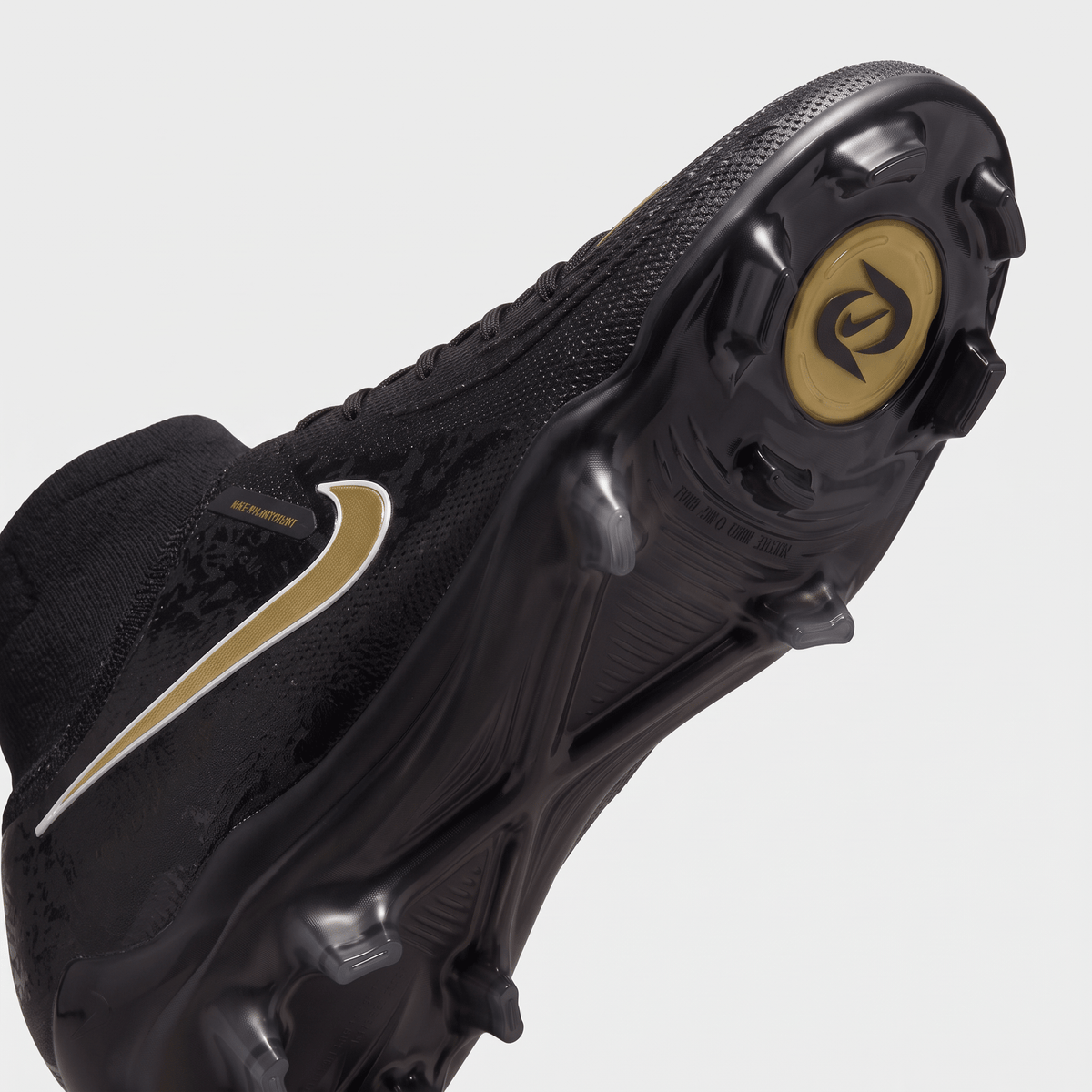 Phantom Luna II FG Black / Metallic Gold / White - Elite Boots