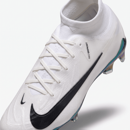 Phantom Luna II FG White / Black / Iridescent Multicolor Chrome - Elite Boots
