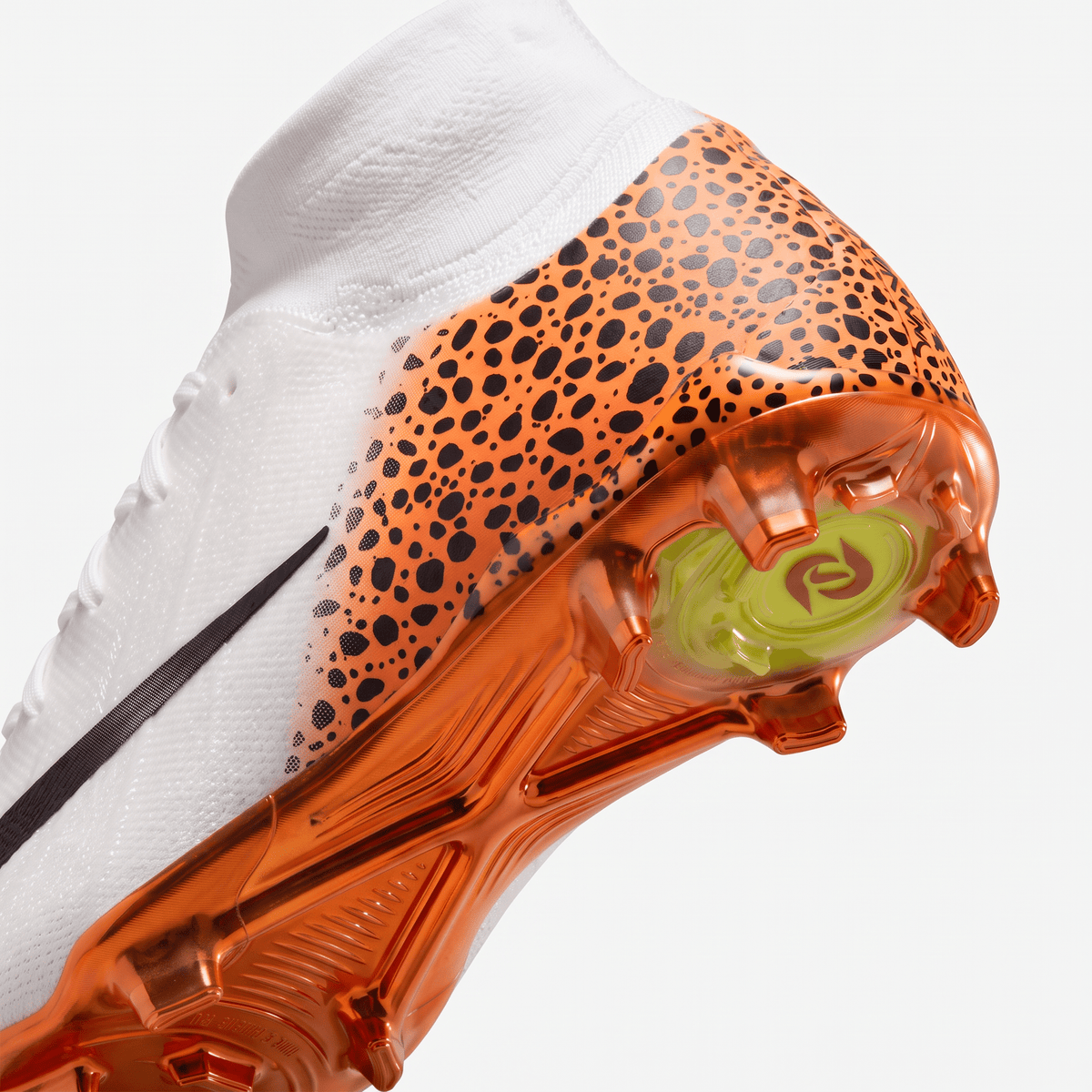 Phantom Luna II FG White / Total Orange / Black Safari Pattern / Volt - Elite Boots