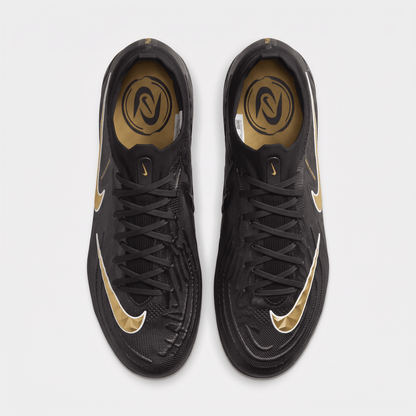 Phantom GX 2 FG Black / Metallic Gold Coin / White - Elite Boots