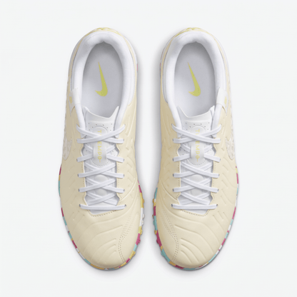 Tiempo Legend 10 Pro TF Beige / White / Yellow / Pink - Elite Boots