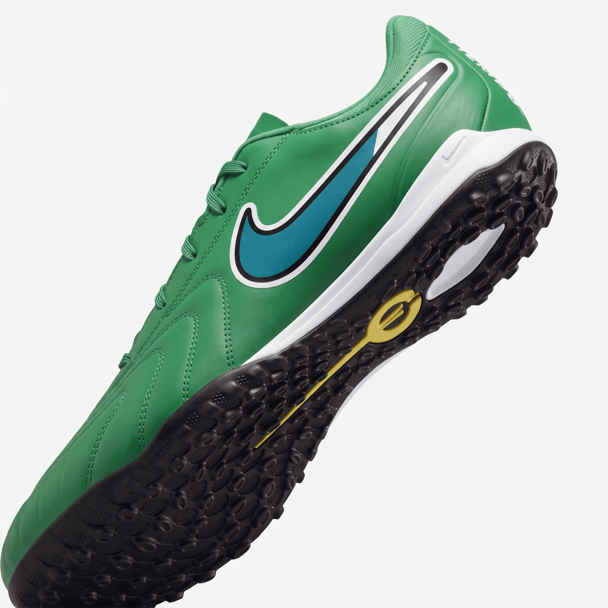 Tiempo Legend 10 Academy TF Stadium Green / White / Yellow / Black - Elite Boots